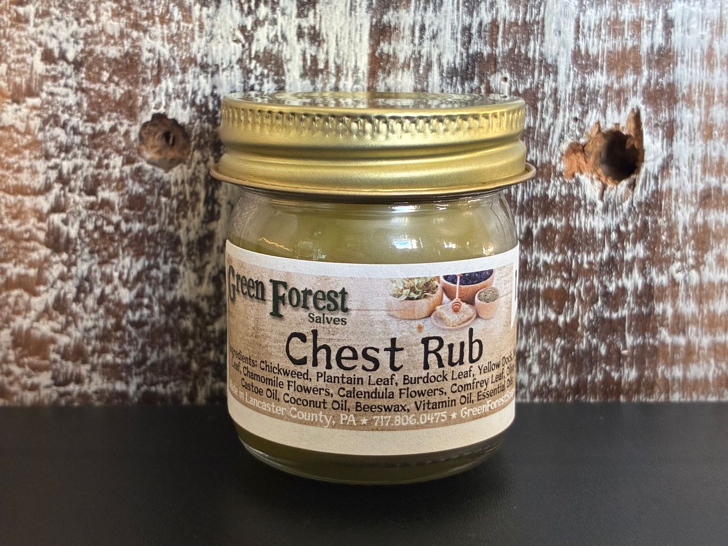 Chest Rub: 1oz