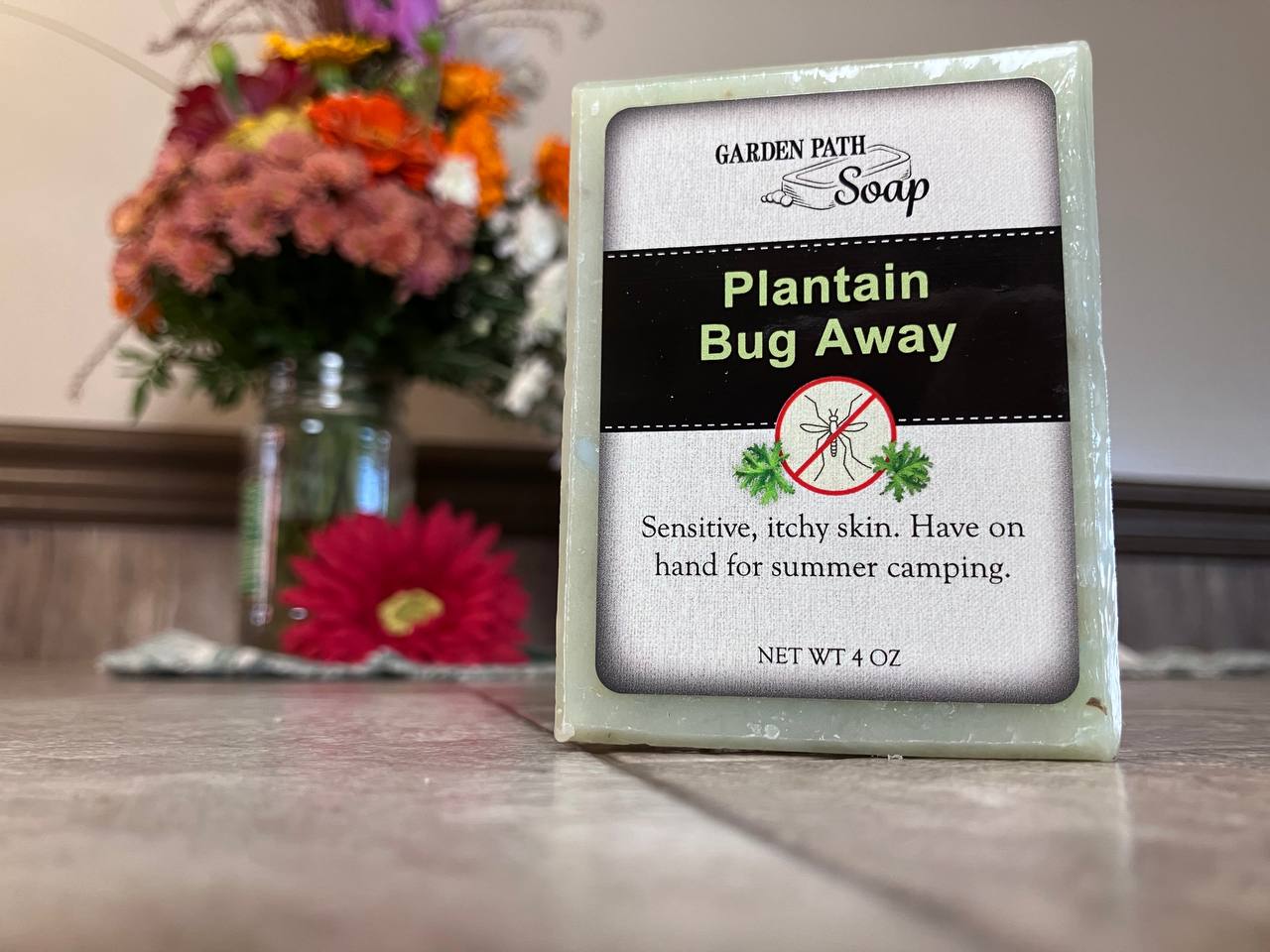 Plantain Bug-Away Bar Soap