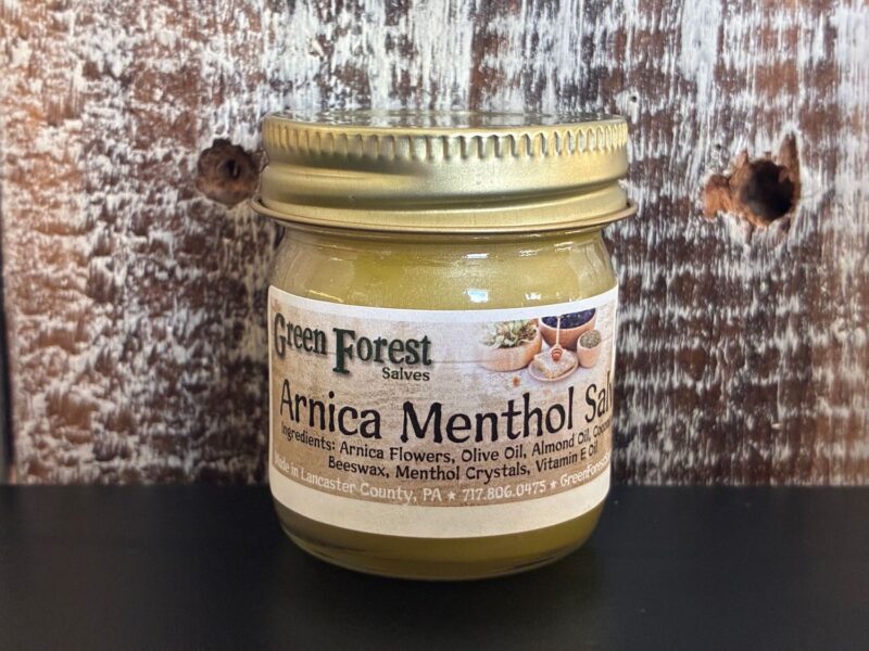 Arnica Menthol Salve: 1oz