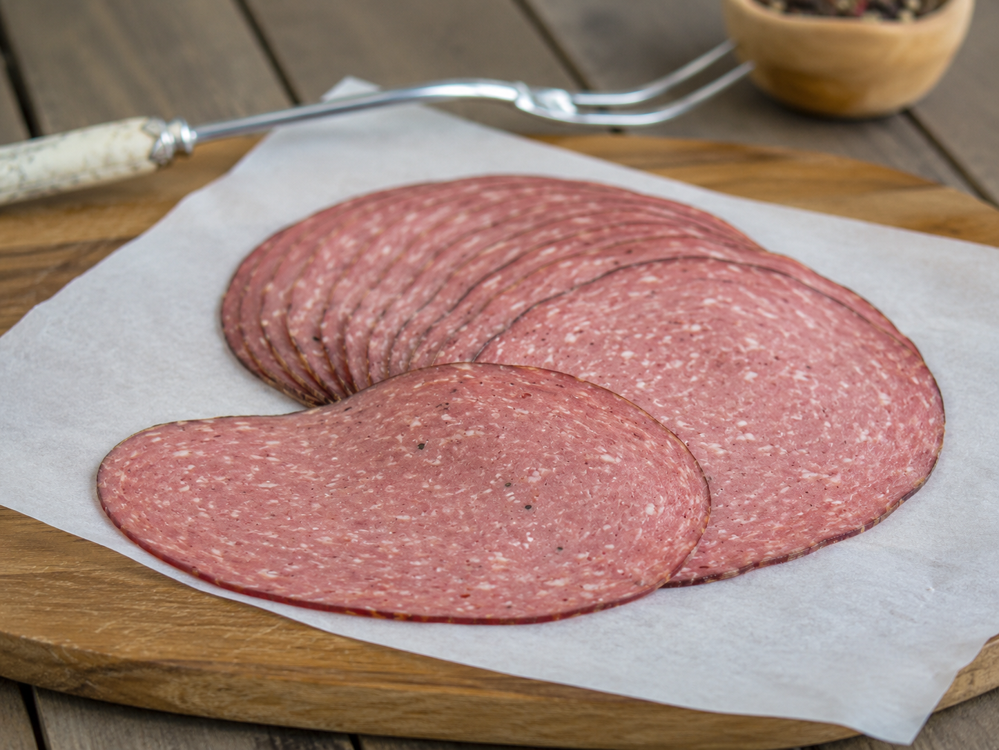 Pork Roll: Sliced