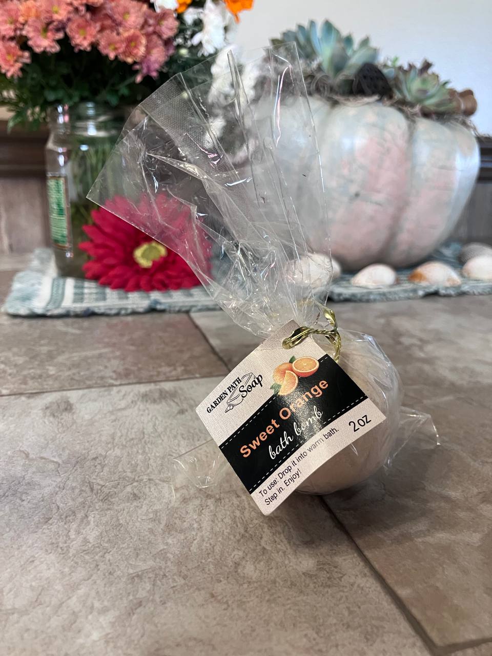 Sweet Orange Bath Bomb: 2oz
