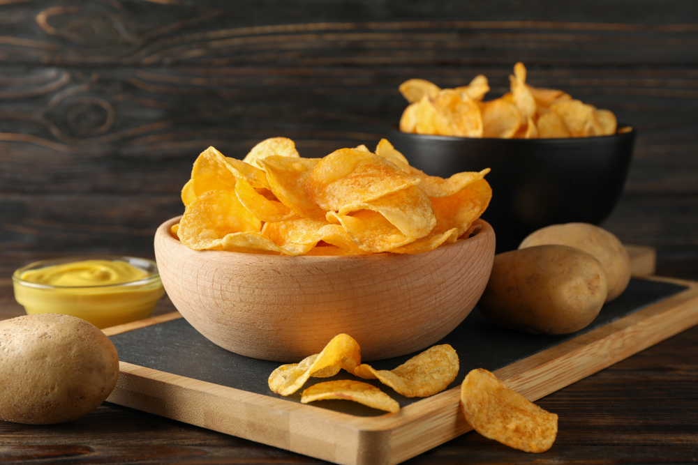 Home-made Potato Chips